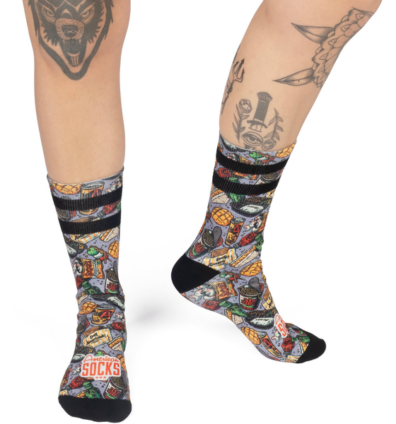 AMERICAN SOCKS Yummies- Mid High på
