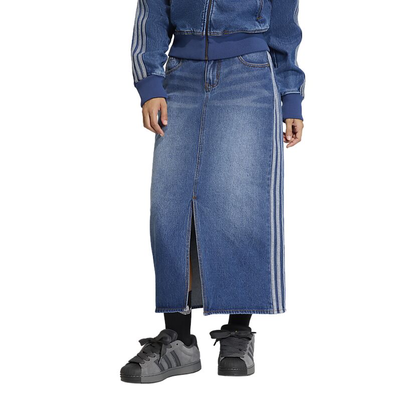 ADIDAS ORIGINALS W 3S SKIRT DENIM på