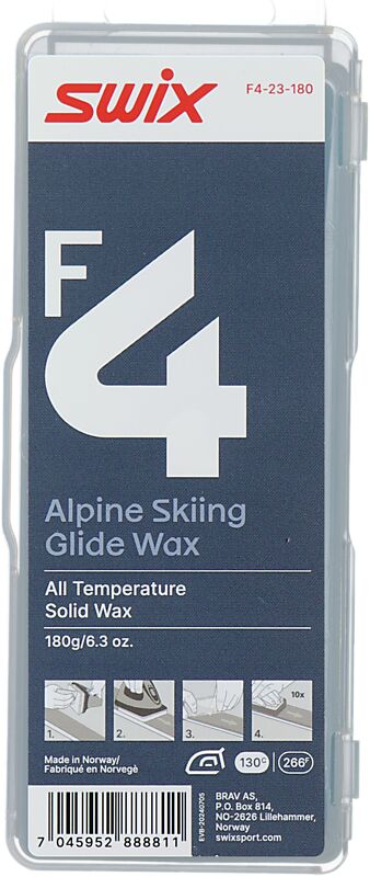 SWIX F4 Glidewax 180g på
