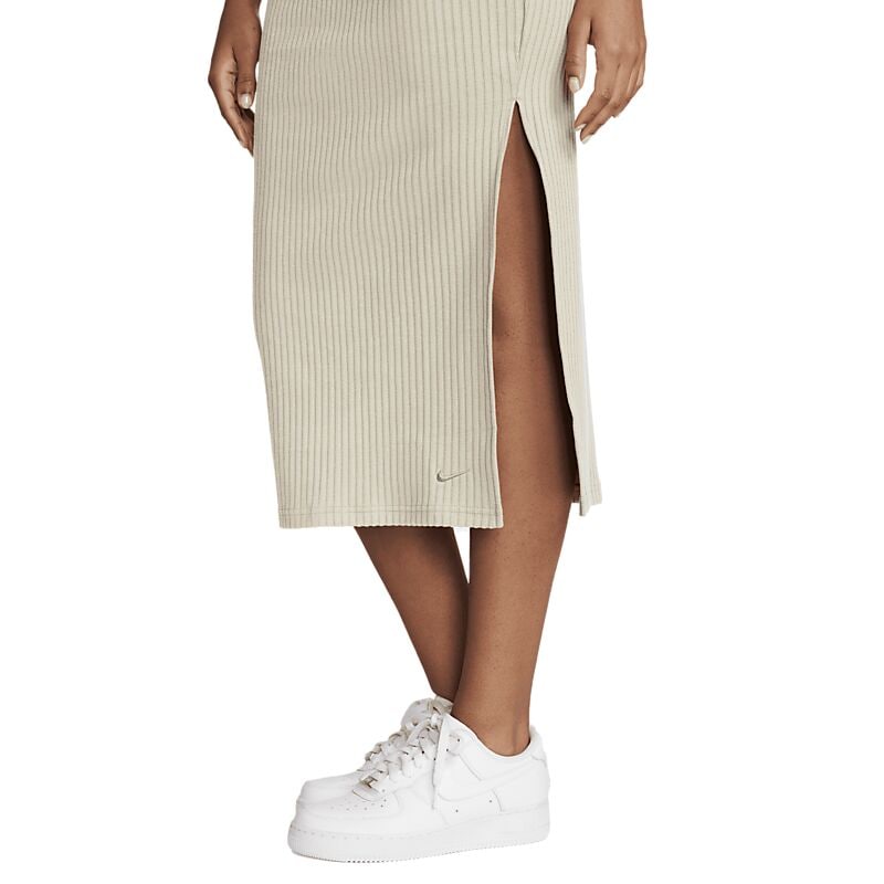 NIKE W Chl Knt Rib Md Skirt på