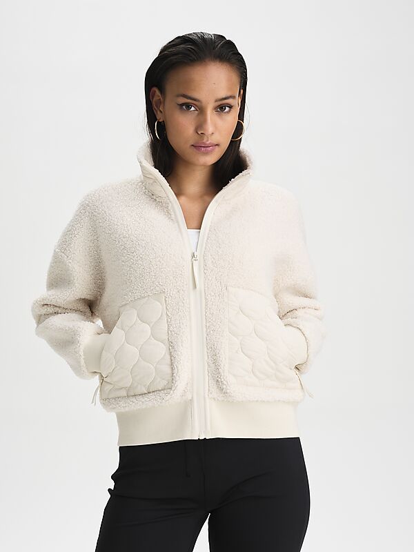 SOC W QUILT PILE JACKET på
