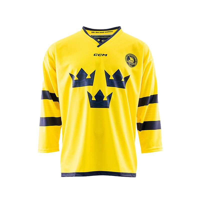 CCM Jr Replica Jsy Team Sweden på