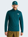 THE NORTH FACE M 24/7 1/4 ZIP TEE på