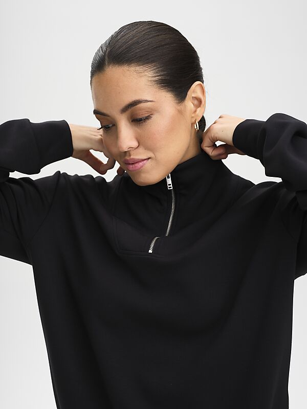 SOC W SOFT HALF ZIP på
