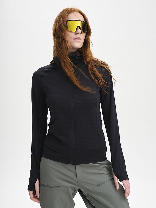 EVEREST W STRUCTURED ZIP HOOD på