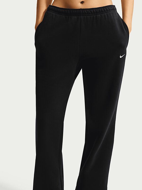 NIKE W STUDIO FLEECE MID-RISE PANTS på