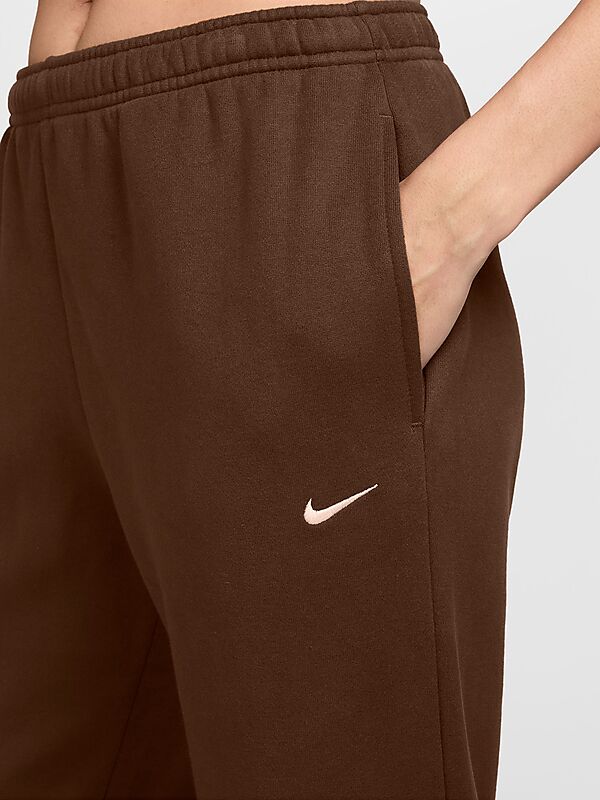 NIKE W STUDIO FLEECE MID-RISE PANTS på