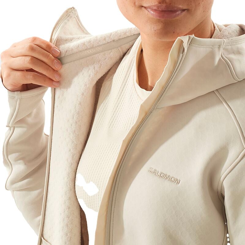 SALOMON Sntial Midfleece Fz Hd W på
