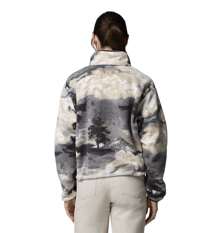 COLUMBIA W Helvetia™ Ii Printed Cropped Half Snap på
