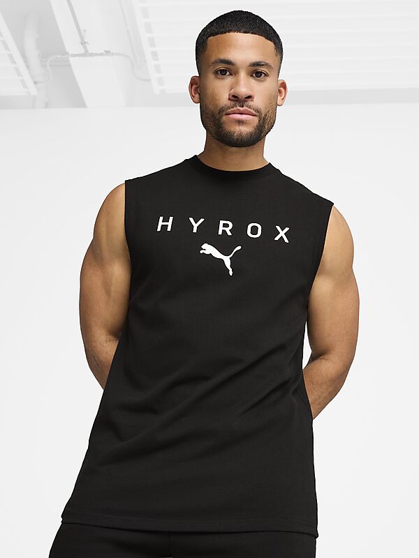PUMA UNISEX PUMA X HYROX CUTOFF TANK på