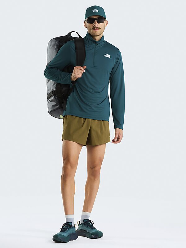 THE NORTH FACE M 24/7 1/4 ZIP TEE på