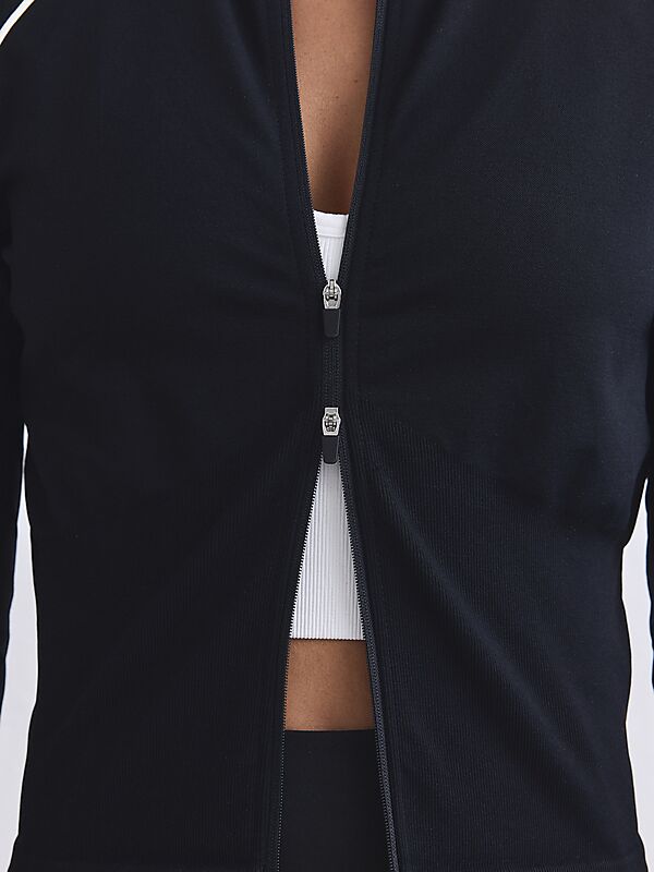 AIM´N SHAPE SEAMLESS CONTRAST ZIP JACKET på