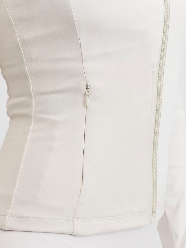 DROP OF MINDFULNESS Butter Soft Zip Cardigan på