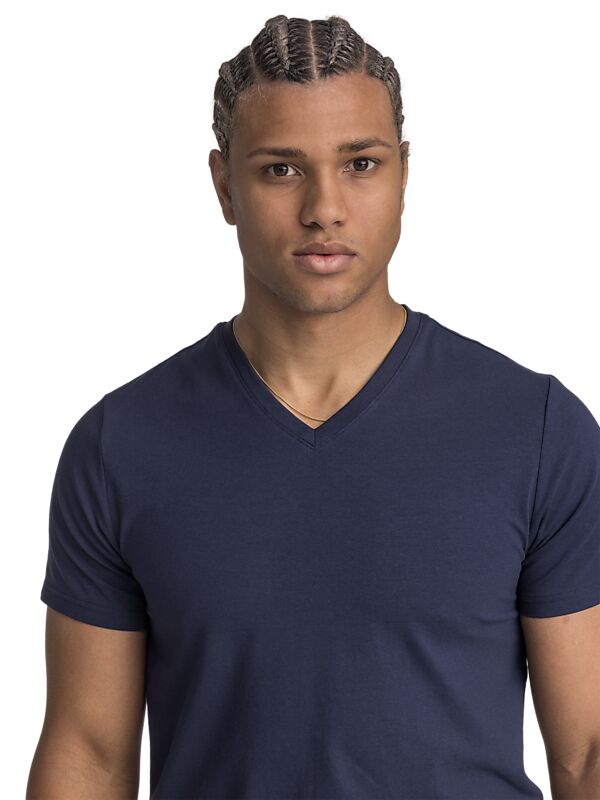 SOC M SLIM FIT V-NECK TEE på