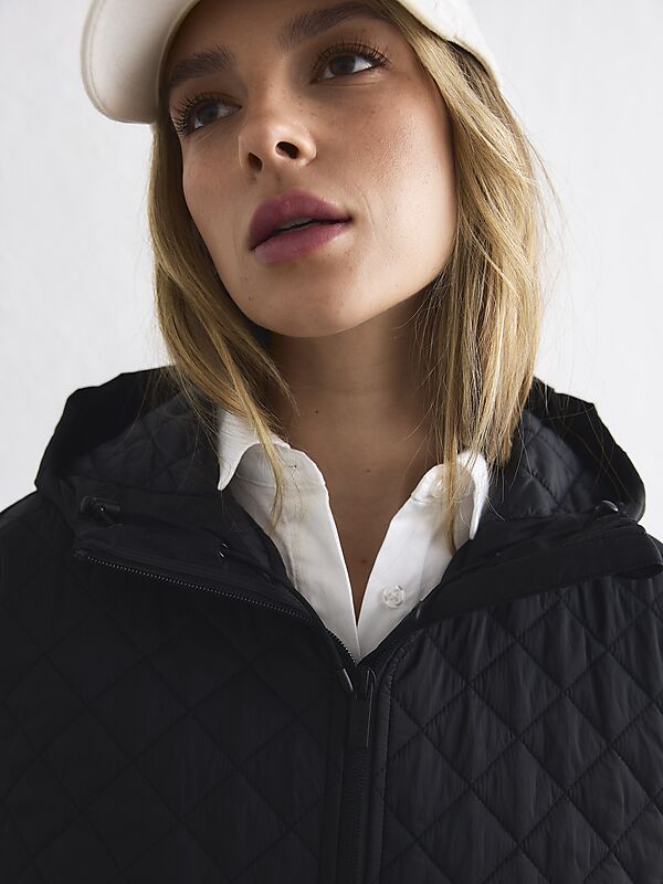 AIM´N W CROPPED QUILTED ANORAK på