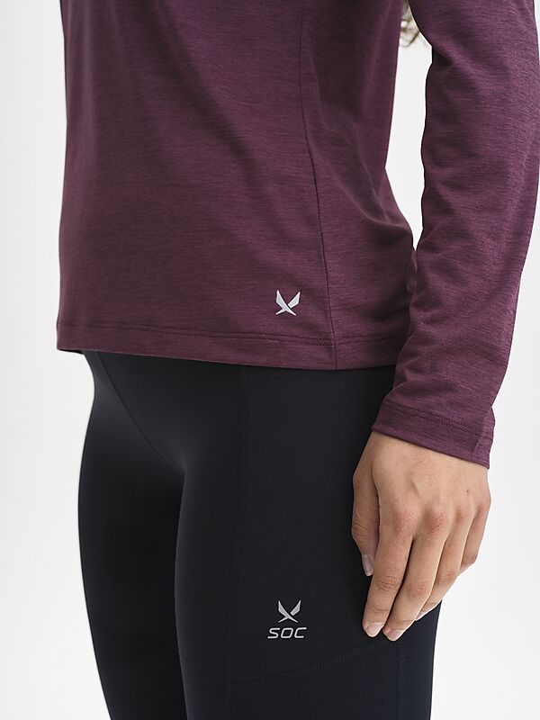 SOC W Run Long Sleeve Top på