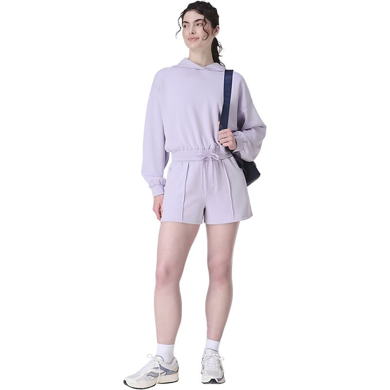 SWEATY BETTY Sand Wash Cloudweight Crop Hoo på