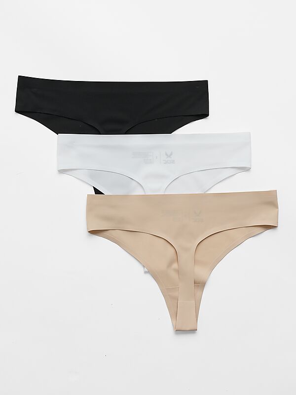 SOC W SPORT THONG 3-PACK på