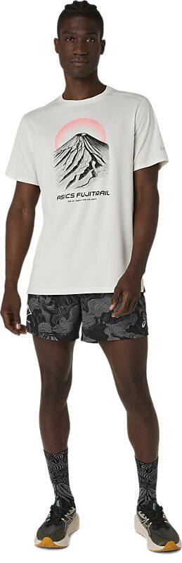 ASICS M FUJITRAIL LOGO SS TOP på