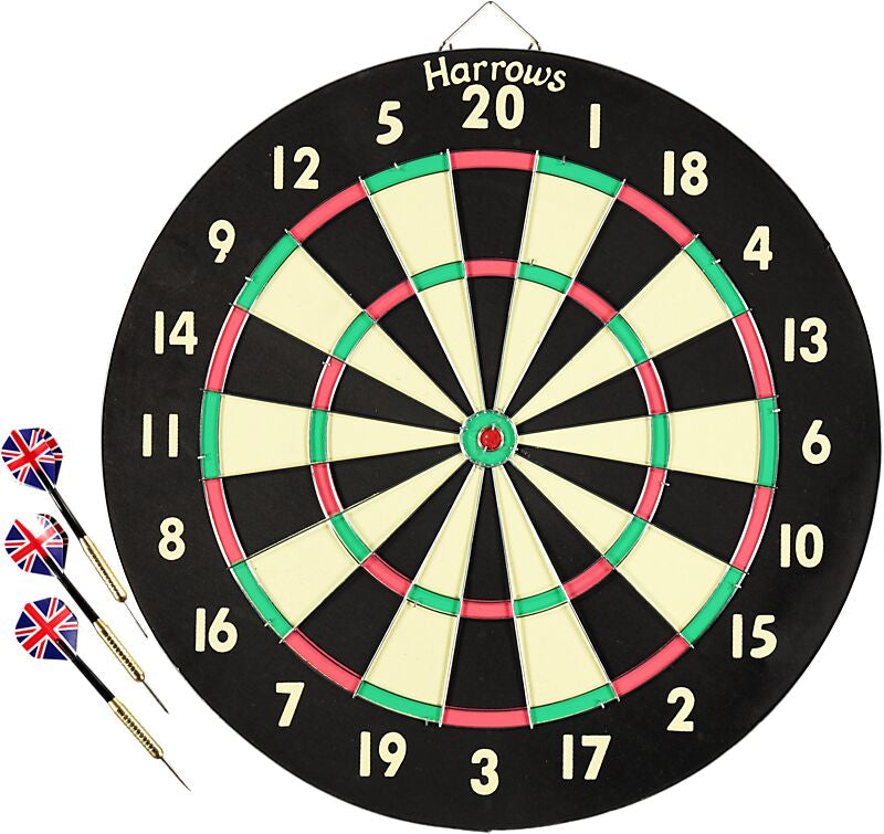 HARROWS Dartboard Family Dartgame på