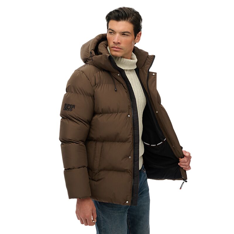 SUPERDRY M Hooded 5 Baffle Sports Puffer på