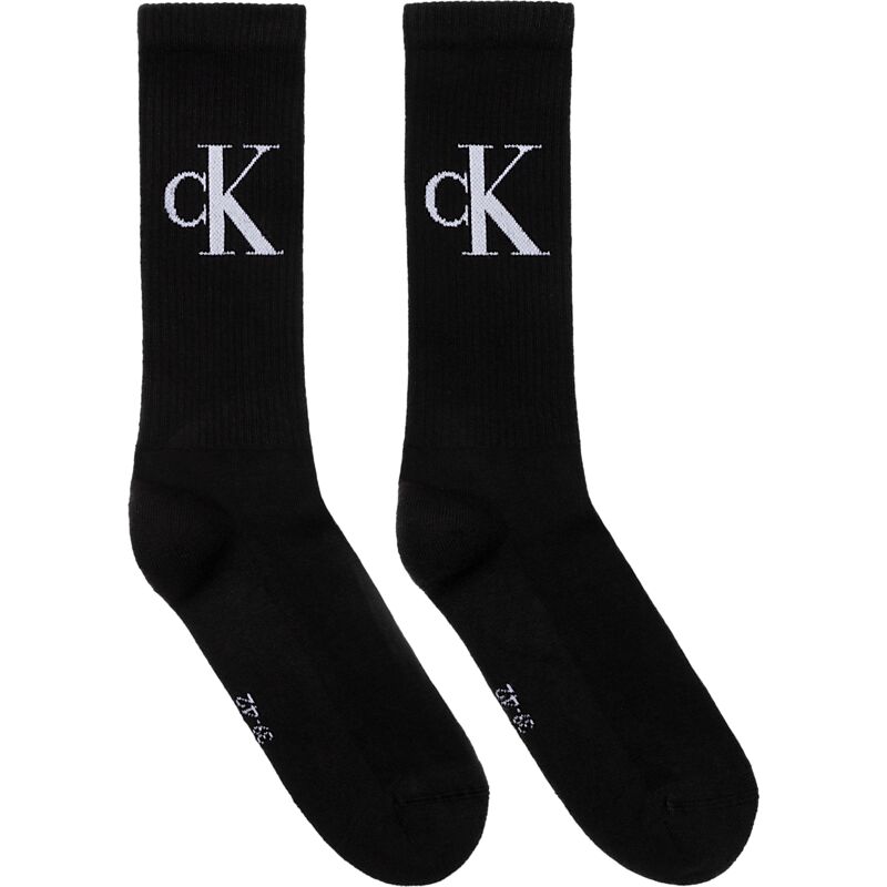 CALVIN KLEIN U Sock 2p Monogram på