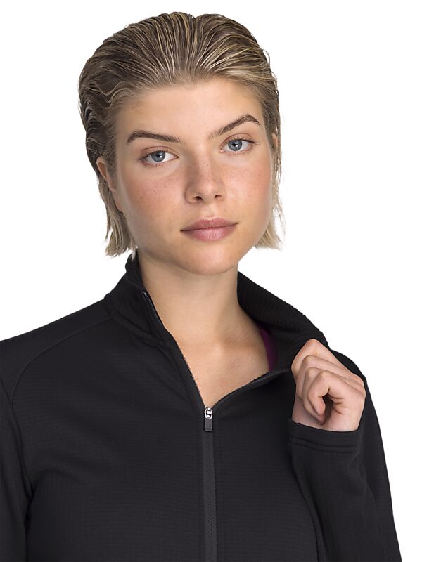 SOC W Run Warm Up Zip på