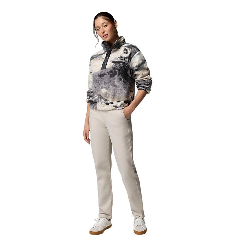 COLUMBIA W Helvetia™ Ii Printed Cropped Half Snap på