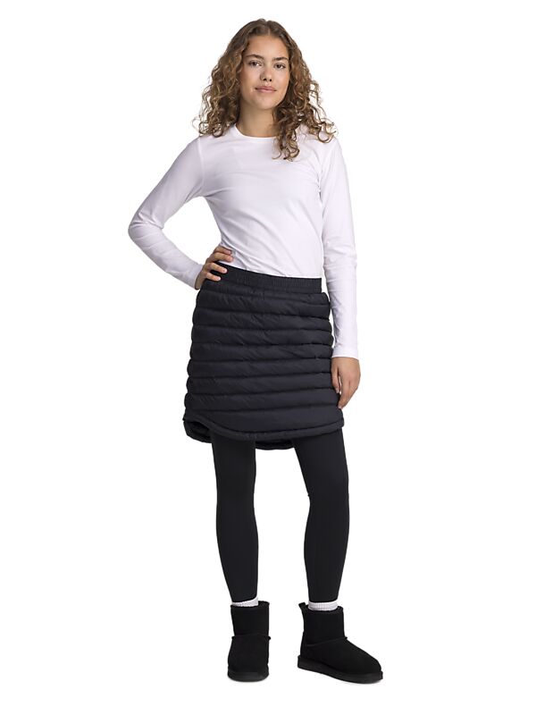 EVEREST Short Quilt Skirt, kort täckkjol, dam på