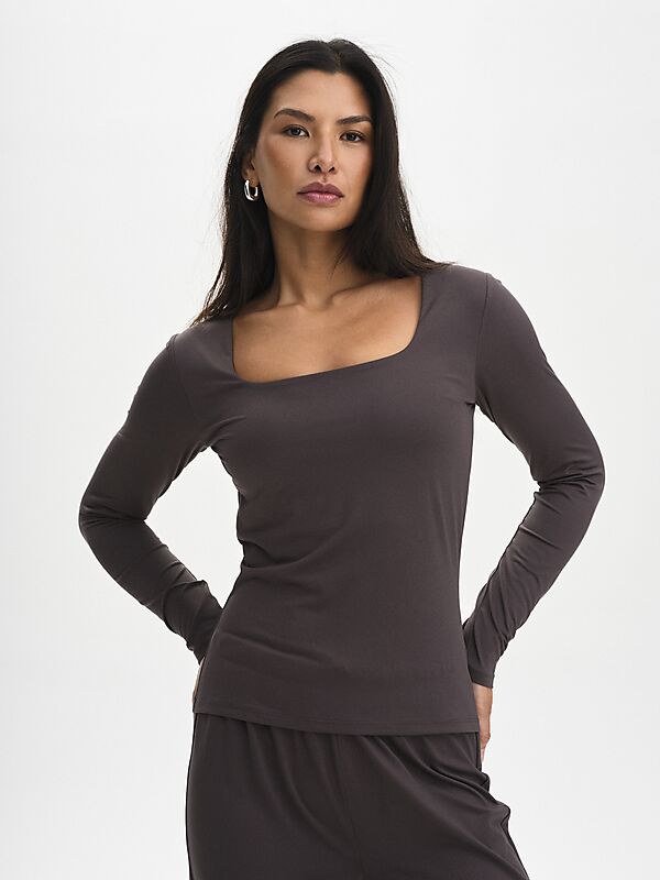 SOC W Soft Square Longsleeve på