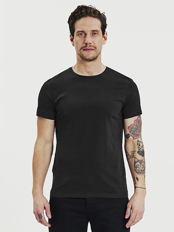 BREAD & BOXERS M 2 PACK CREW NECK på