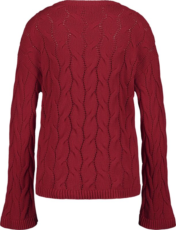 RACE MARINE W CABLE KNIT SWEATER på